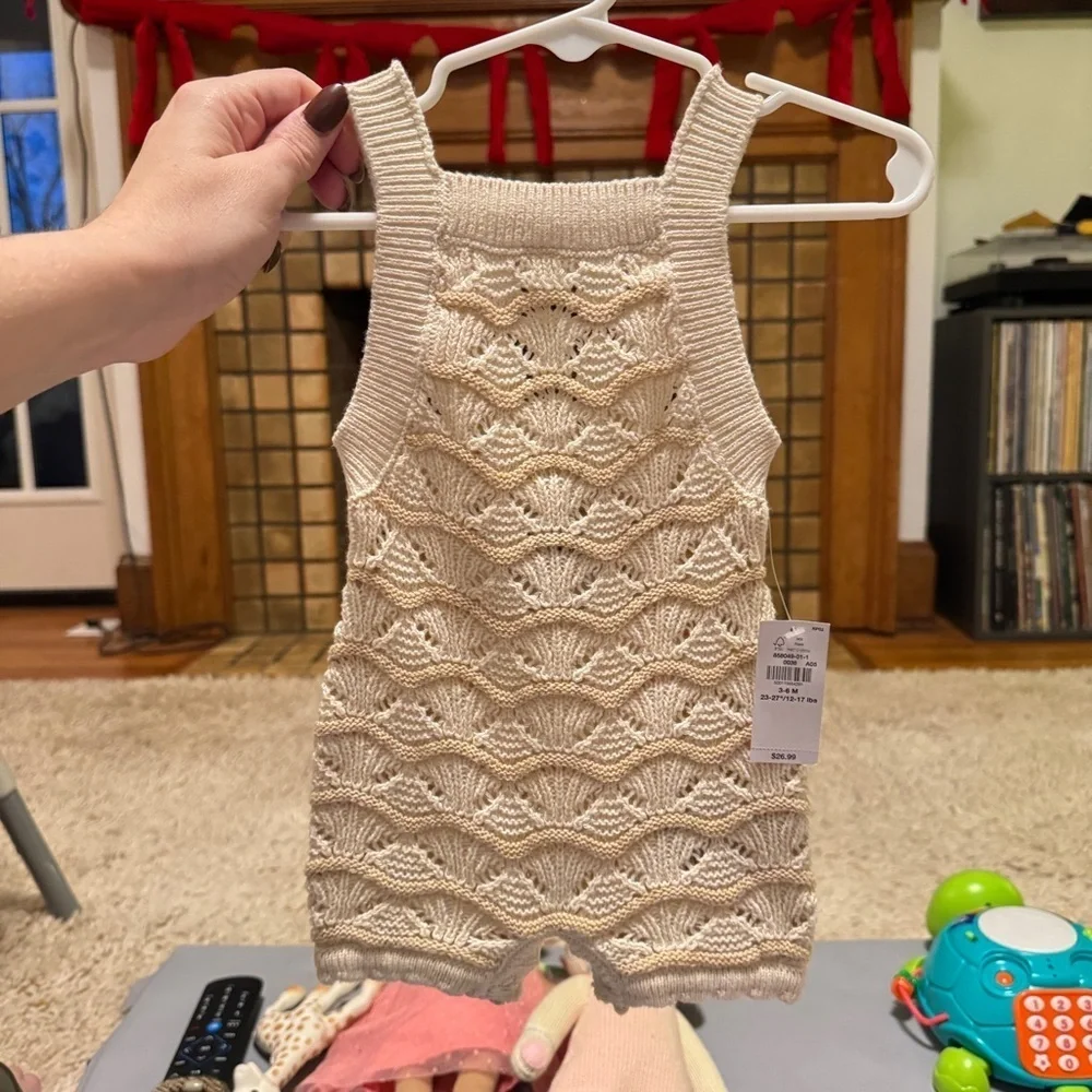 Old Navy Sleeveless Knit Sweater Romper
